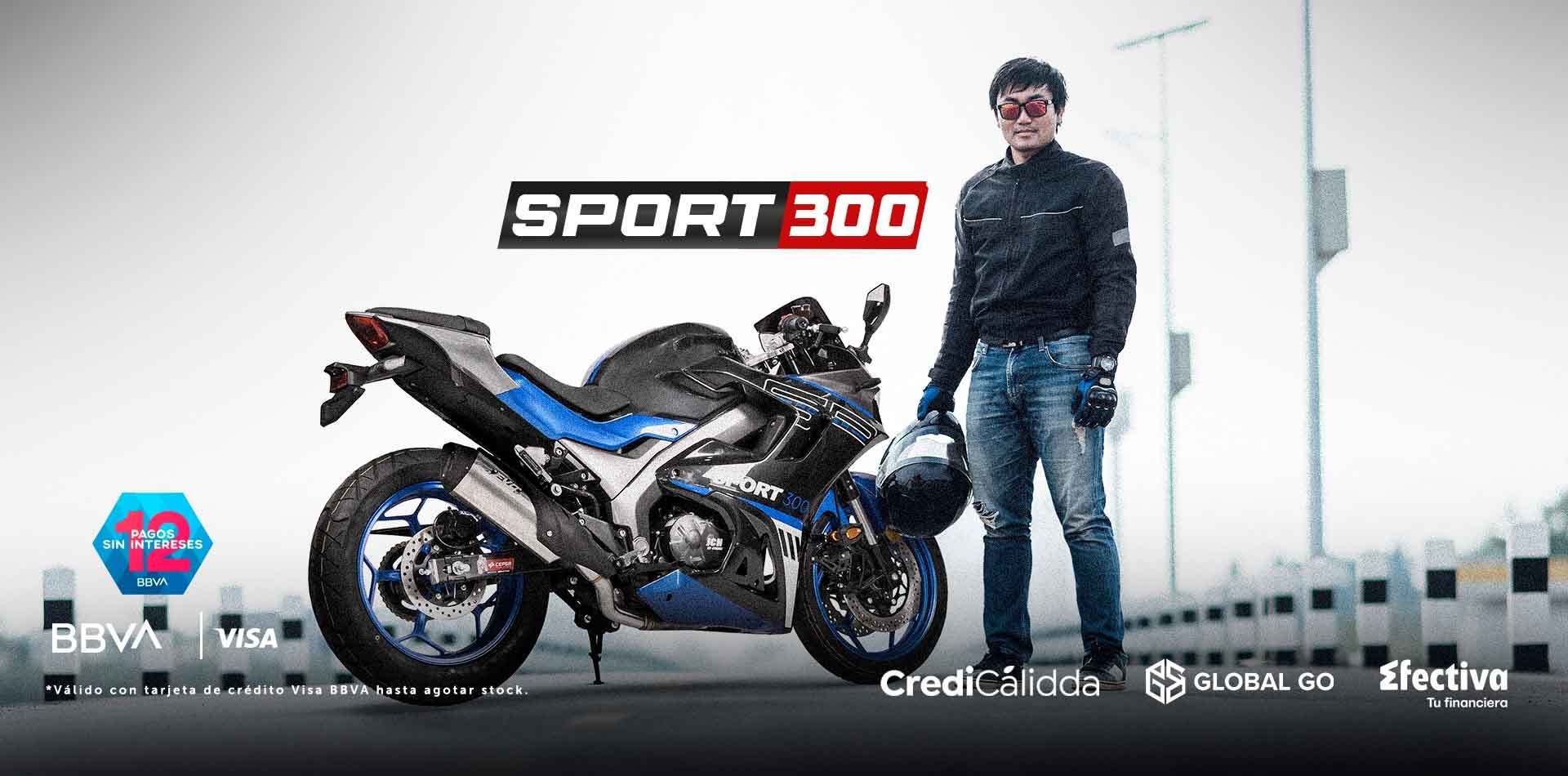 Moto Pistera Sport 300