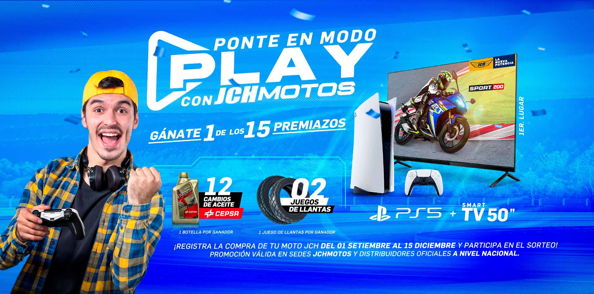 Banner ponte en modo PLAY DESKTOP