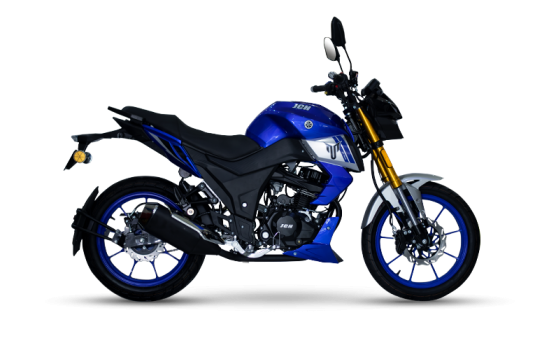 Moto urbana MT 200 color azul