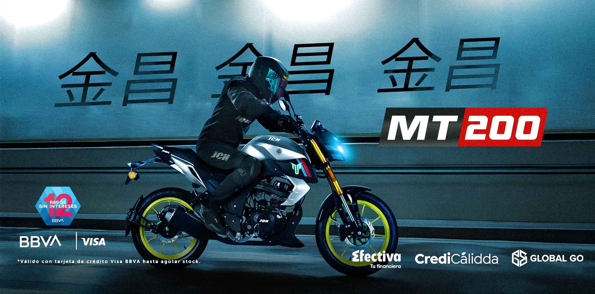 Moto Urbana MT 200