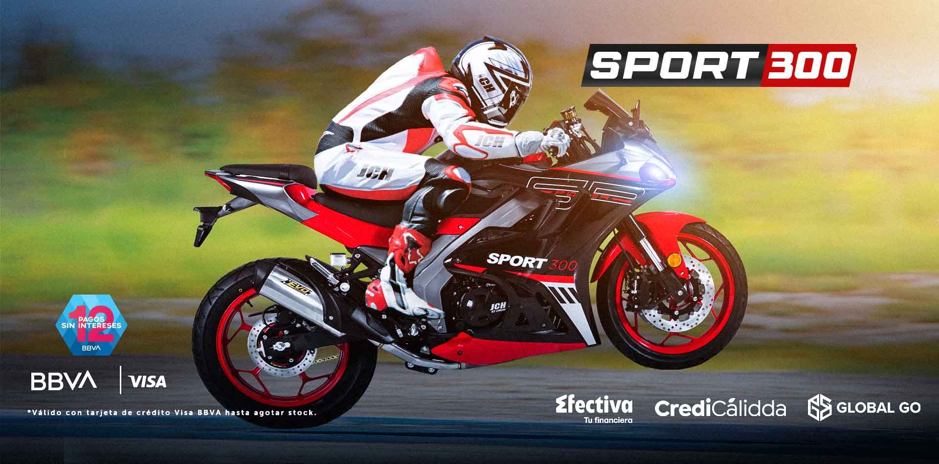 Moto Pistera Sport 300