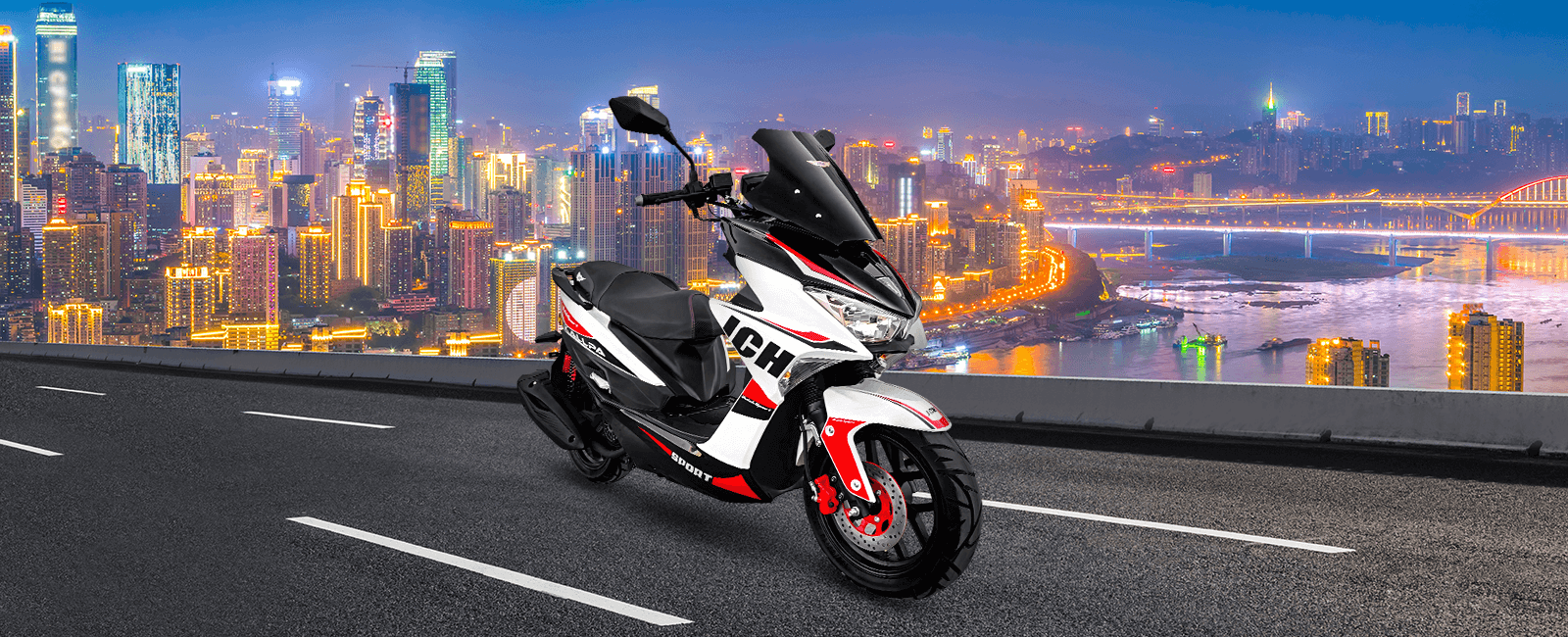 Moto scooter Kallpa 150