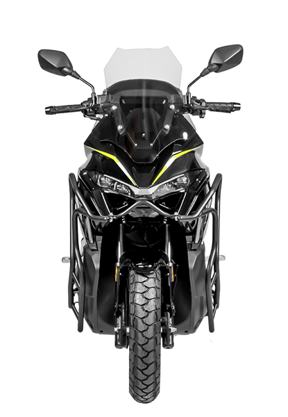 Moto Scooter NEW STREET 175 posición frontal