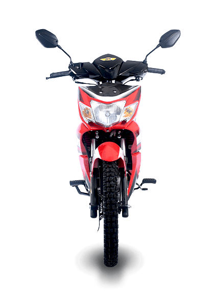Moto cub EAGLE 110 posición frontal