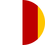 pastilla color blanco rojo amarillo