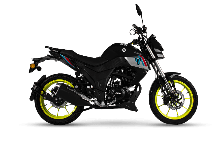 Moto urbana MT 200 color negro