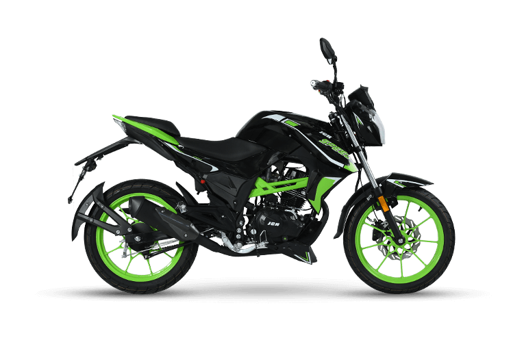 Moto urbana SPEED 200 color verde