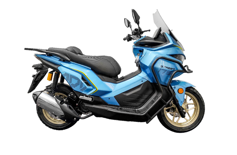 Moto Scooter NEW STREET 175 Color Celeste