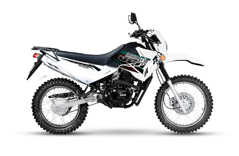 TITAN 200 de color blanco