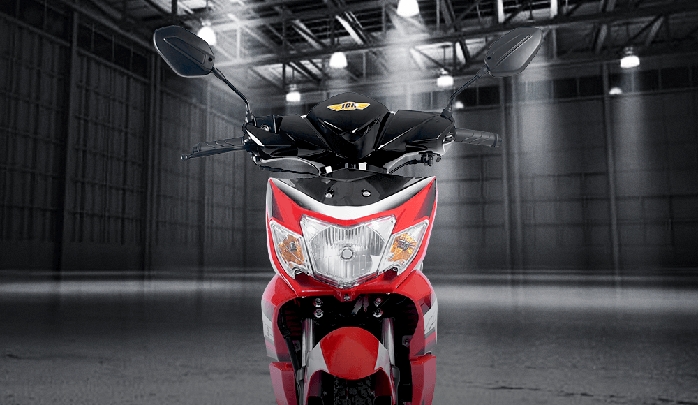Moto cub EAGLE 110 cuenta con faro y direccionales