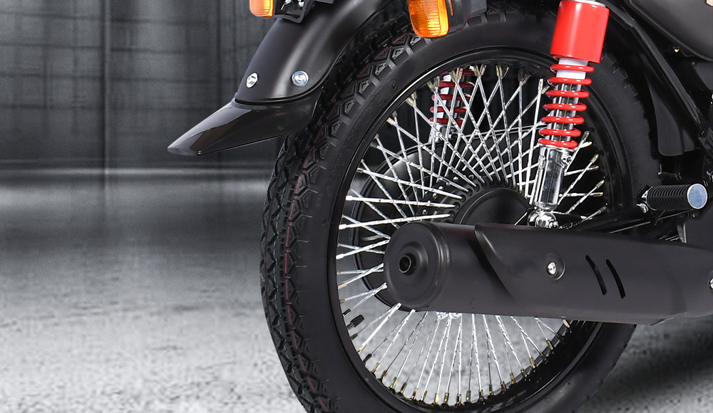 La Moto utilitaria CG 150 conserva un estilo clasico