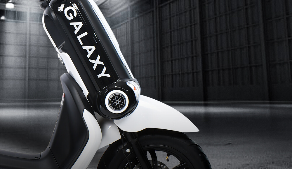 Moto scooter GALAXY 150 cuenta con un diseño sofisticado