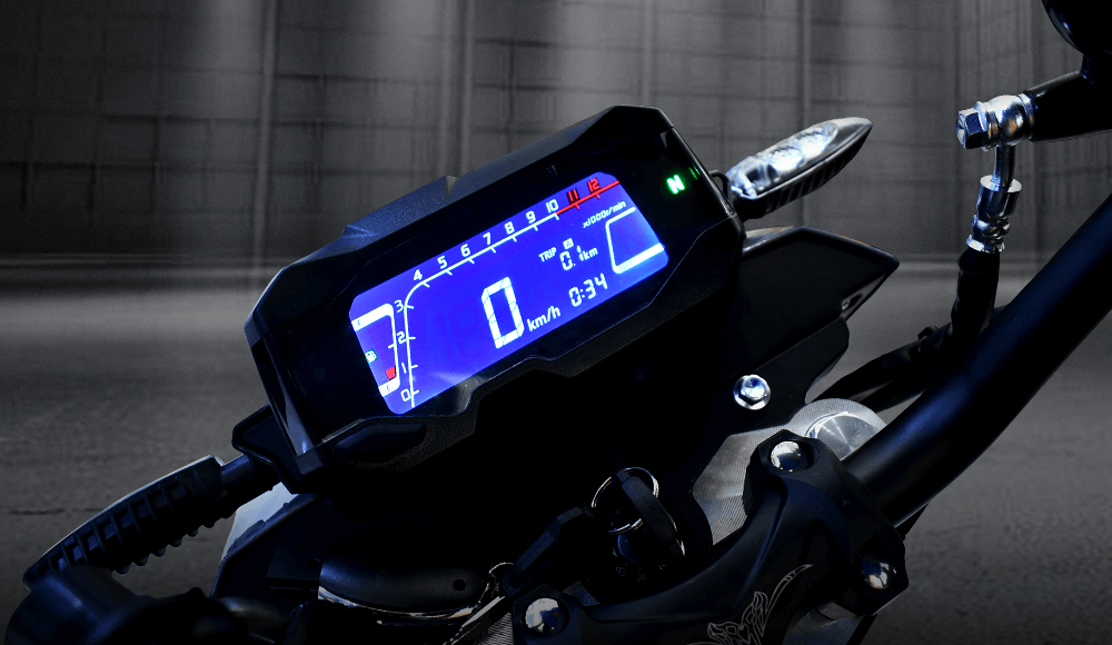 Tablero digital con indicador de marchas Moto urbana MT 200