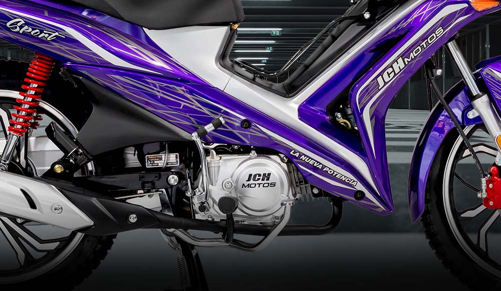 detalles del motor de la Moto Scooter ONE 125