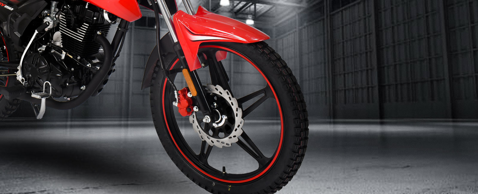 Llanta delantero de la Moto utilitaria KINGFOX 150