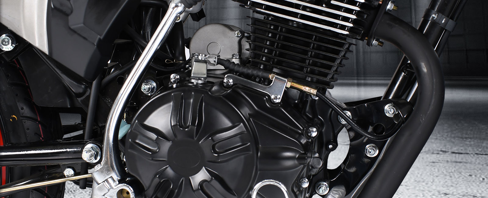 Motor de la Moto utilitaria KINGFOX 150