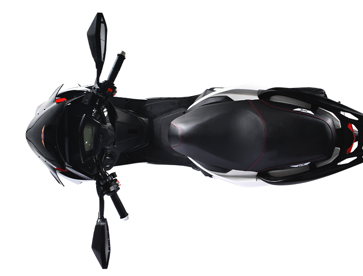La perfección esta en los detalles de la moto scooter Kallpa 150