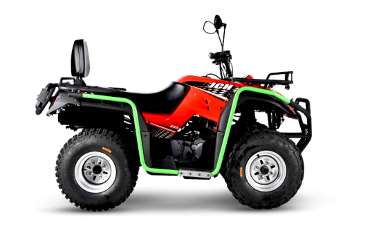 Cuatrimoto BEST 200 de color rojo