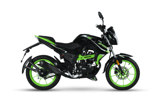 Moto urbana SPEED 200 color verde