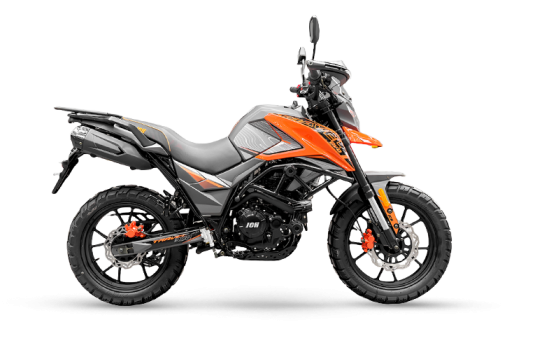 moto adventure TRAVEL EVO 300 4V color naranja