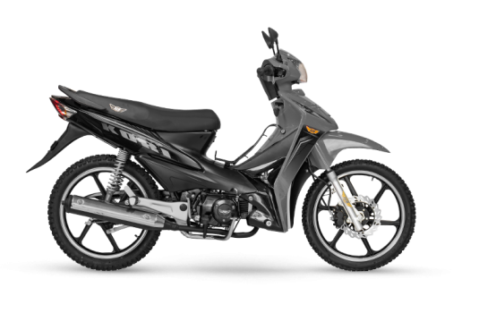 moto cub KORI 110 color gris